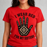 Mandala Handprint Native American-Inspired 2D T-Shirt TSm043