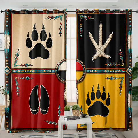 Medicine Animals Native American Living Room Curtain DS260729M05