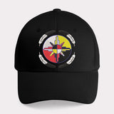 Medicine Wheel Native American Embroidered Cap