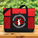 Mmiw v3 Indigenous Women Native American Tote Bag With Mesh Pockets