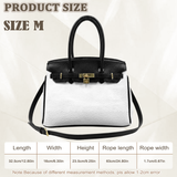 GB-NAT00632 Bear Blue Mandala Native American Women Handbag