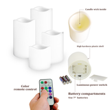 N7-25 Pattern Native American Bullet candles - Set of 4