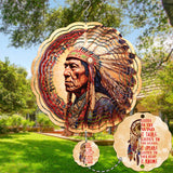 Powwow Storenat240621 m001 chief native vintage wind spinner