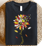 Native Soul MMIW Sunflower 2D T-Shirt - NAT240725M003