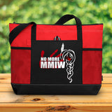 No More Mmiw 2 Native American Tote Bag With Mesh Pockets