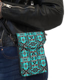 GB-NAT00626 Pattern Native Small Cell Phone Wallet