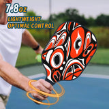 Orange Northwest Native American Pickleball Racket