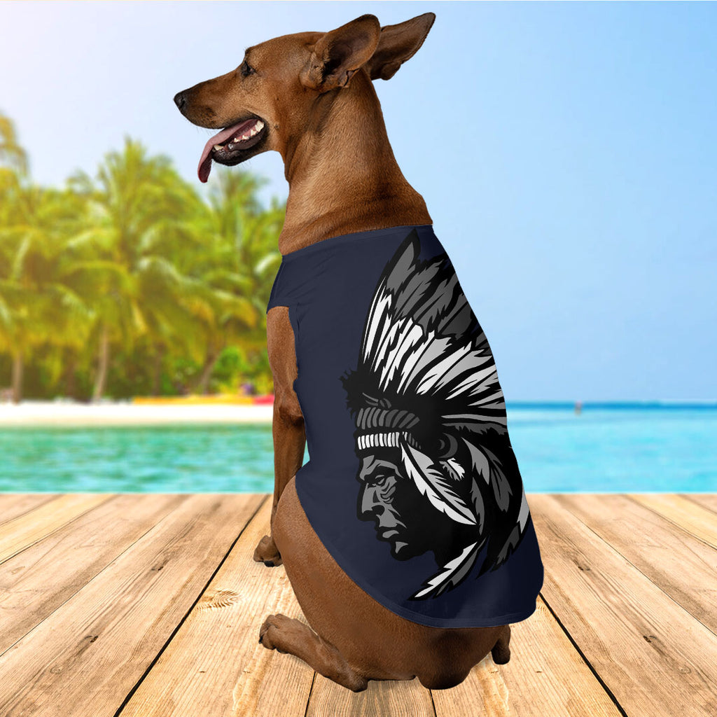 PT250602M02 Chief Native American Pet Tank Top