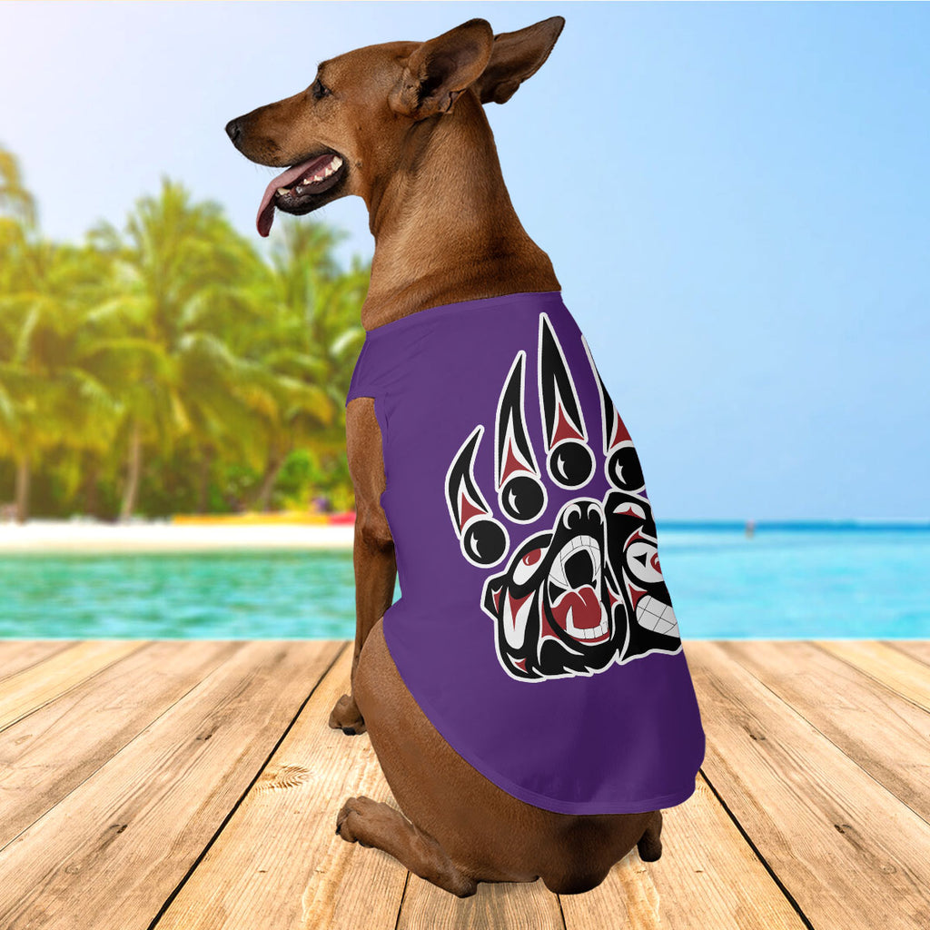 PT250602M07 Bear Clan Native American Pet Tank Top