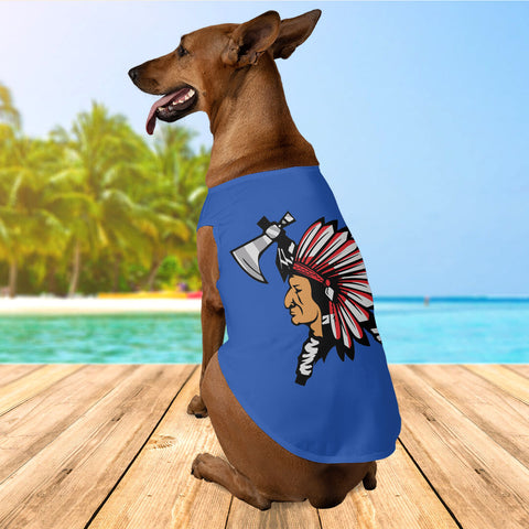 PT250602M08 Chief Native American Pet Tank Top