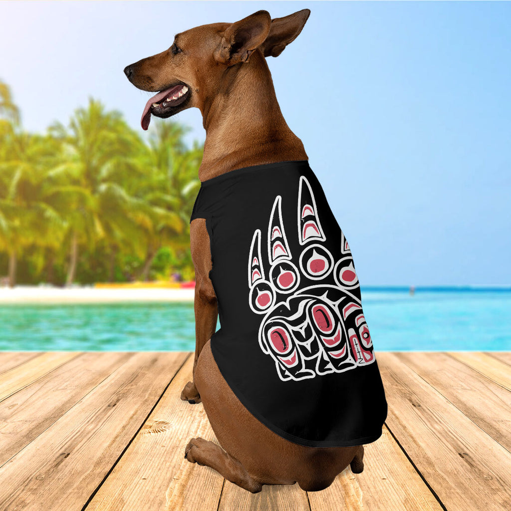 PT250602M09 Bear Clan Native American Pet Tank Top