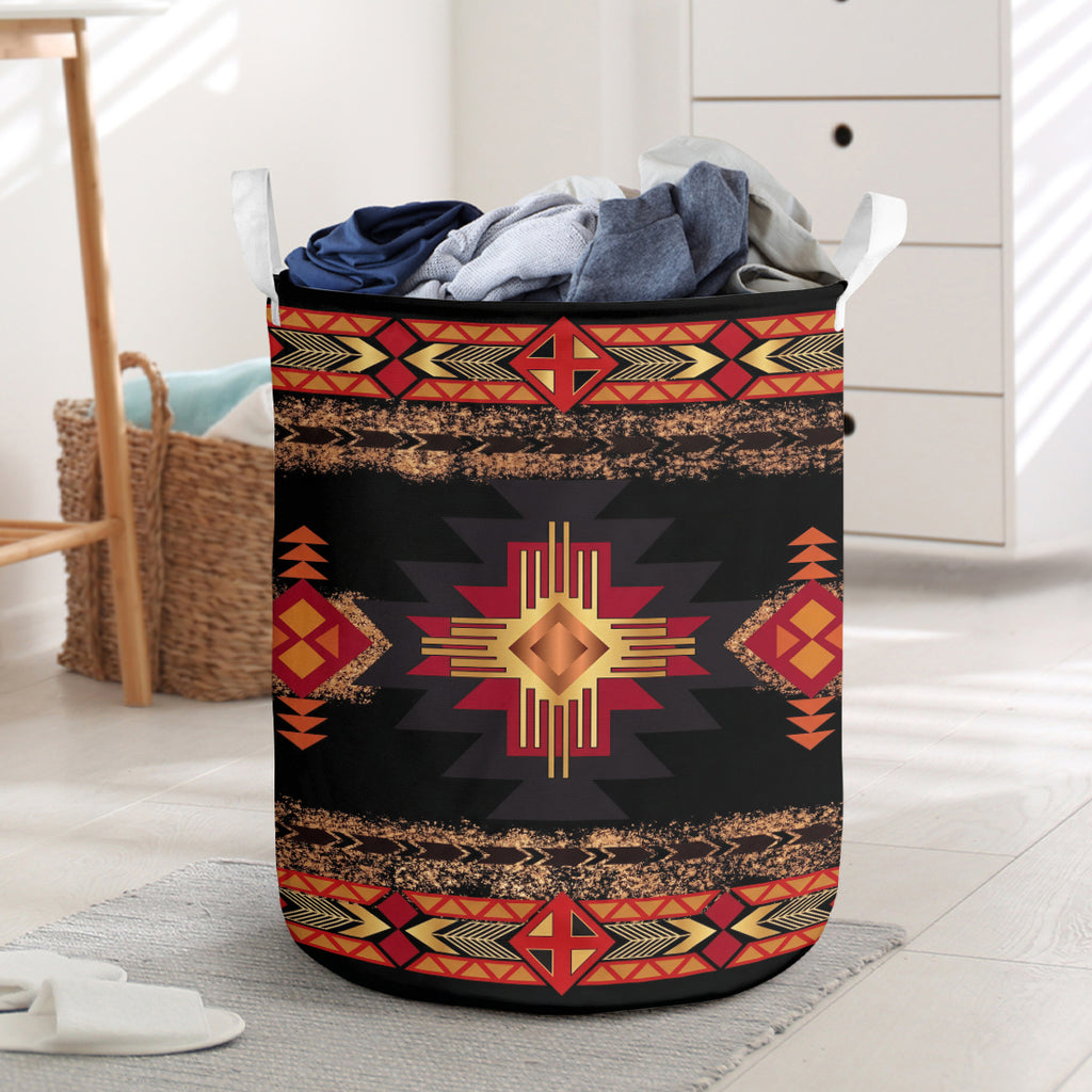 Pattern Native American Laundry Basket GB-HS00014v2