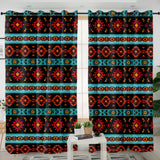 Pattern Native American Living Room Curtain DS260729M06