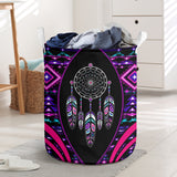 Purple Dreamcatcher Native American Laundry Basket DS260731M08