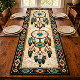 QTR001 Dreamcatcher Native American Quilt Table Runner