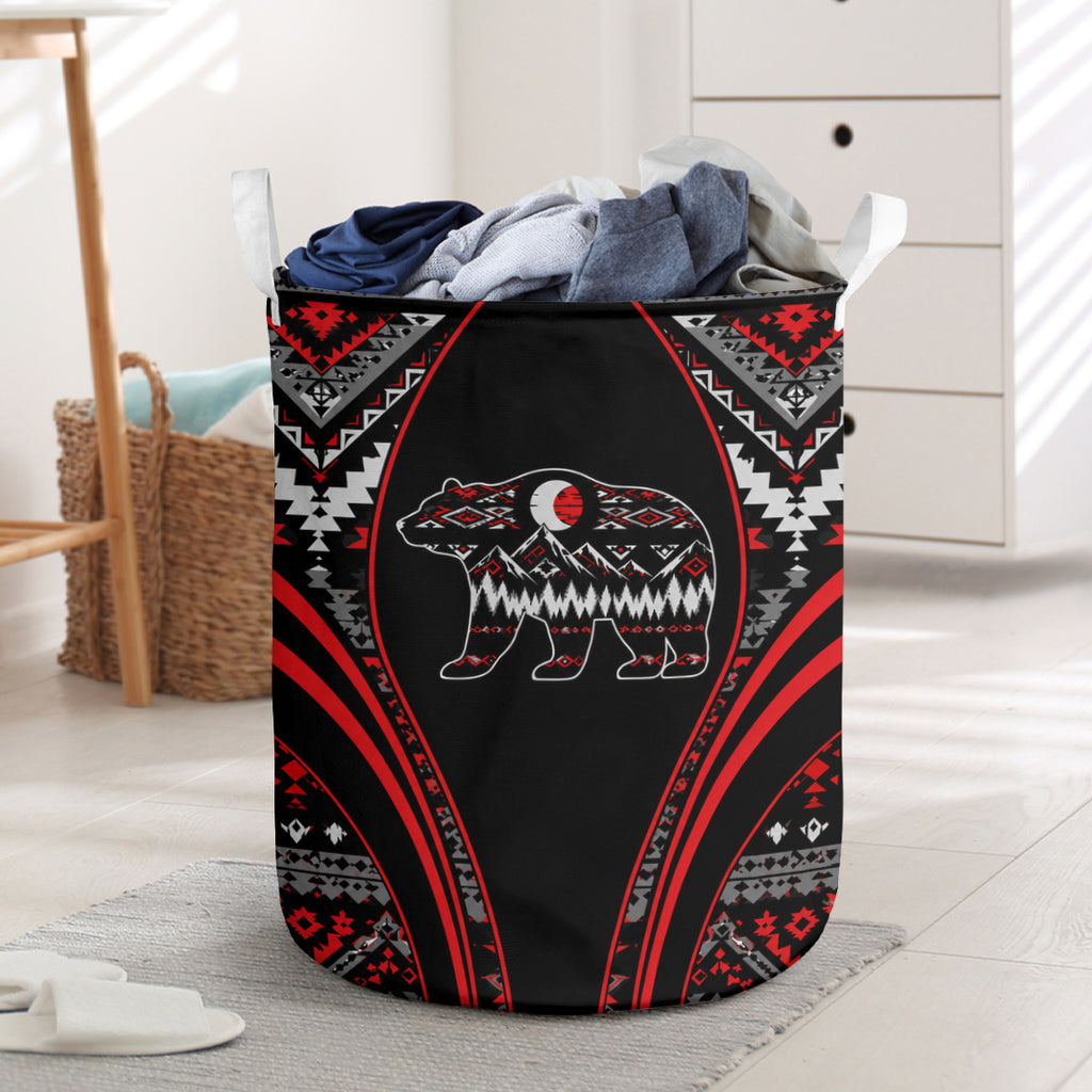 Red Bear Native American Laundry Basket DS260731M15