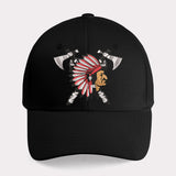 Red Chief Native American Embroidered Cap