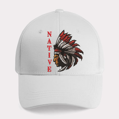 Red Chief v2 Native American Embroidered Cap