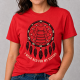 Ribbon Dress Dreamcatcher Native American-Inspired 2D T-Shirt TSm046