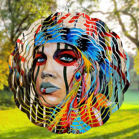 SCT0010 Woman Native Wind Spinner