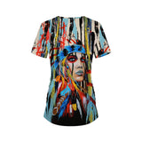 SCT0010 Women Native American Maternity T-shirt