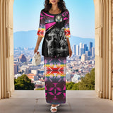 SFH00081 Native American Ladies Two Piece Suit