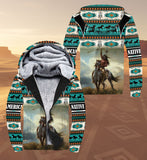 SH251119M01 Chief Native American 3D Fleece Hoodie