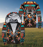 SH251119M15 Trail of Tears Native American 3D Fleece Hoodie