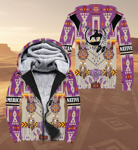 SH251120M03 Trail of Tears Native American 3D Fleece Hoodie