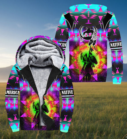 SH251124M02 Trail of Tears Native American 3D Fleece Hoodie