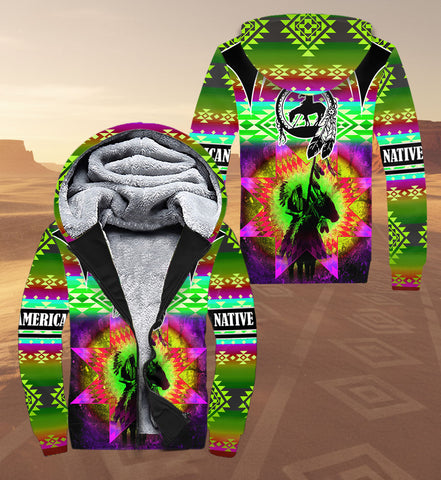 SH251124M03 Trail of Tears Native American 3D Fleece Hoodie