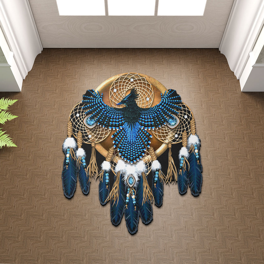 SM250509M18 Sunfrog Dreamcatcher Native American Shaped Mat
