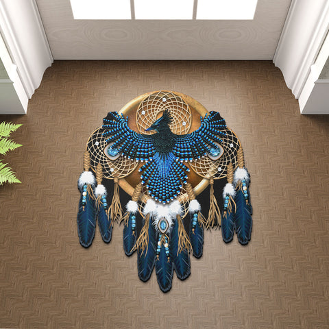 SM250509M18 Sunfrog Dreamcatcher Native American Shaped Mat