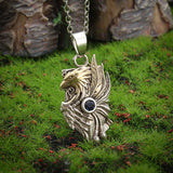 Retro Hollow Feather Native American Pendant Necklace Unisex Fashion Jewelry