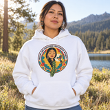 Sweetgrass Braid Hummingbird Native American-Inspired 2D Hoodie HDm015