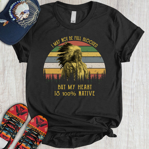 TS00123t Tribal chief Indigenous  2D T-Shirt