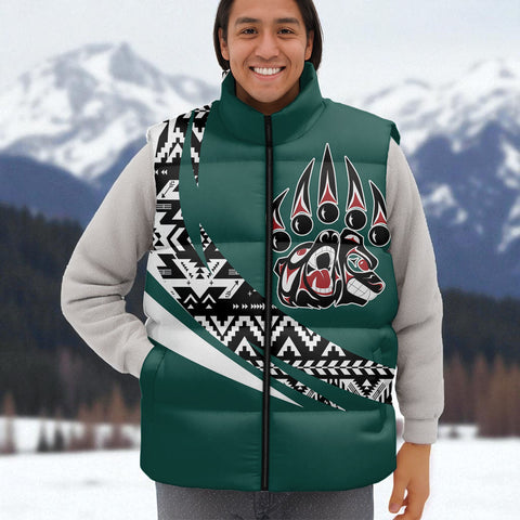 TS00128 Native American Unisex Down Puffer Vest