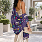 Thunderbird Native American-Inspired Faux Cashmere Shawl GB-NAT00575-10