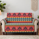 Thunderbird Native American-Inspired Quilted Sofa Cover - Loveseat or 3-Seater GB-NAT00029