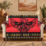 Thunderbird Native American-Inspired Quilted Sofa Cover - Loveseat or 3-Seater GB-NAT00048