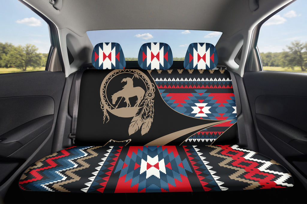 Trail of Tears Native American Car Back Seat Cover Set LB00339