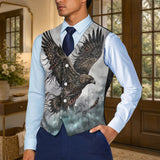 Tribal Eagle Native American Suit Vest Jacket Print One Side Front GB-NAT00143v4