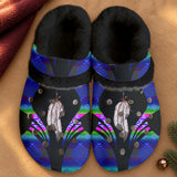 Tribal Feather Native American-Inspired Classic Clogs with Fleece Shoes TS0036