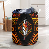 Tribal Feather Native American Laundry Basket DS260731M10