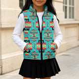 Tribal Pattern Native American-Inspired Children's Quilted Lightweight Vest GB-NAT00046-01