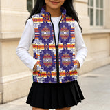 Tribal Pattern Native American-Inspired Children's Quilted Lightweight Vest GB-NAT0004