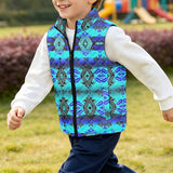 Tribal Pattern Native American-Inspired Children's Quilted Lightweight Vest GB-NAT00625
