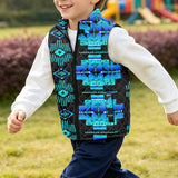 Tribal Pattern Native American-Inspired Children's Quilted Lightweight Vest GB-NAT00720-04