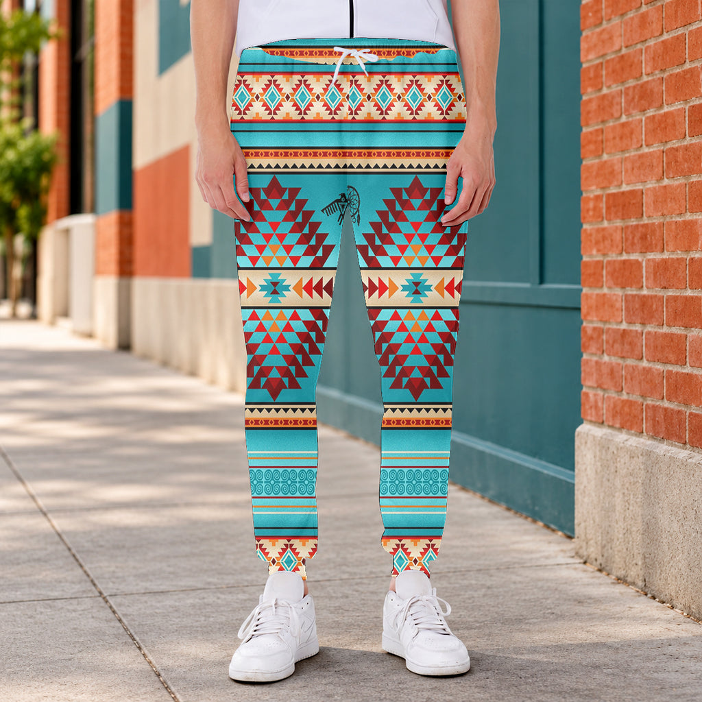Tribal Pattern Native American-Inspired Jogger GB-NAT00087-02