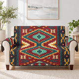 Tribal Pattern Native American-Inspired Quilted Sofa Cover - Loveseat or 3-Seater GB-NAT00061